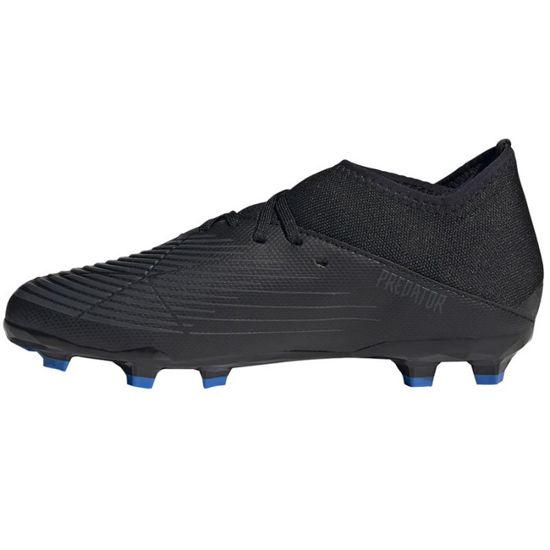 Botas de fútbol Adidas Predator Edge.3 Fg Jr GW2360 negro negro 1