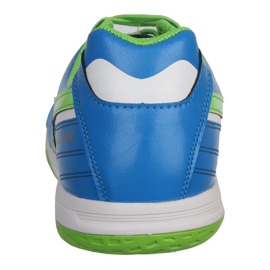 Botas de fútbol Mizuno Morelia Sala Classic M Q1GA210230 blanco, azul, verde azul 2