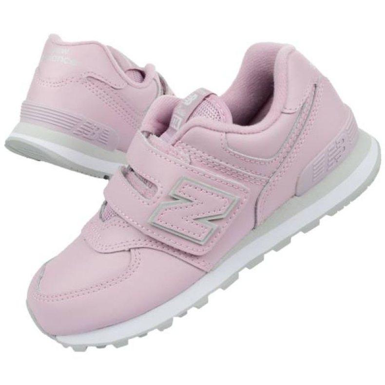 Zapatillas New Balance Jr YV574ERP rosado 1
