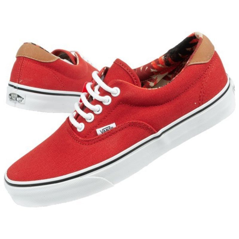 Vans era discount rojas