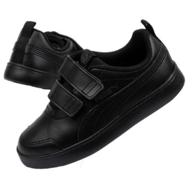 Puma Courtflex Infantes 371543 06 negro 1