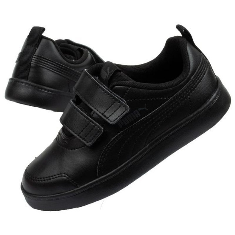 Puma Courtflex Infantes 371543 06 negro 1