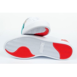 Puma Shuffle M 309668 06 blanco rojo 8