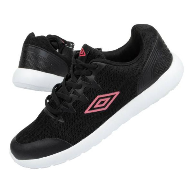 Zapatos Umbro Black W UMFL0058-BL negro rosado 1
