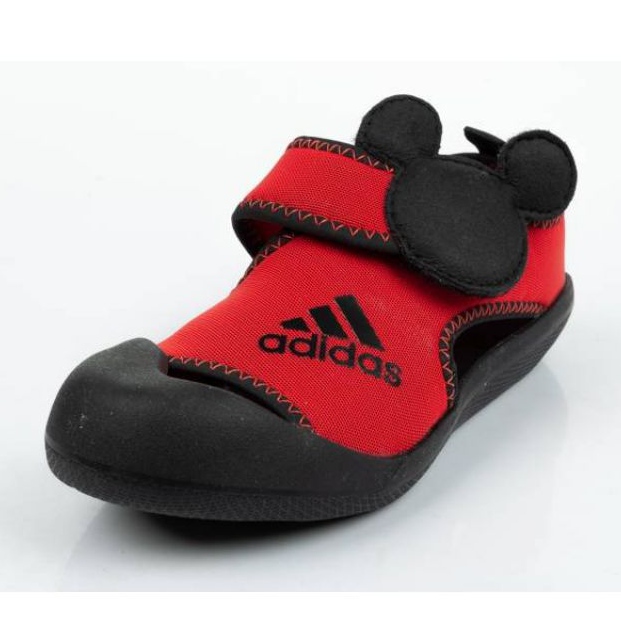 Adidas Jr F35863 sandalias rojo 2