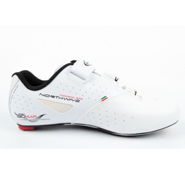 Zapatillas ciclismo Northwave Torpedo Srs M 80141003 50 blanco 3