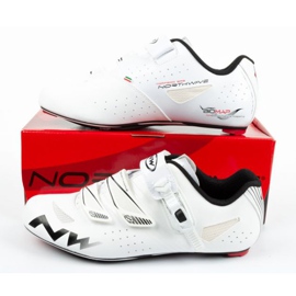 Zapatillas ciclismo Northwave Torpedo Srs M 80141003 50 blanco 9
