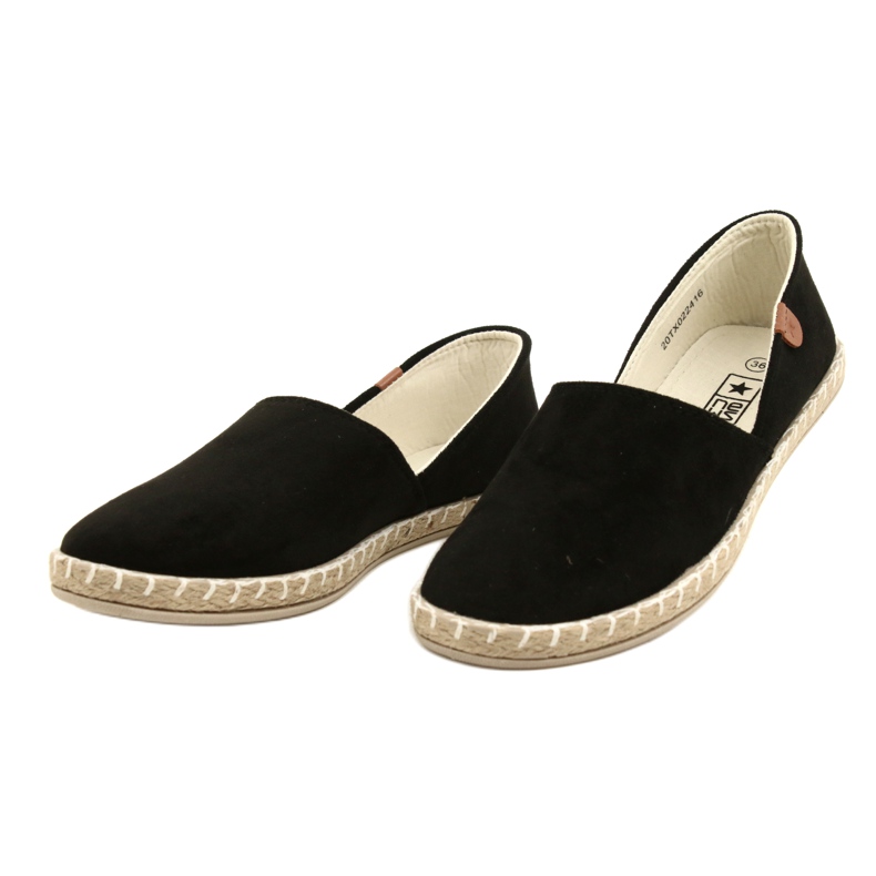 News Alpargatas de Mujer Negras Novedades 20TX022416 negro 7