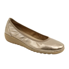 Bailarina Caprice Topo Metalizado 9-22161-28 beige multicolor dorado 3