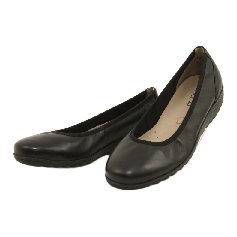 Bailarina Caprice Napa Negra 9-22161-28 negro 5