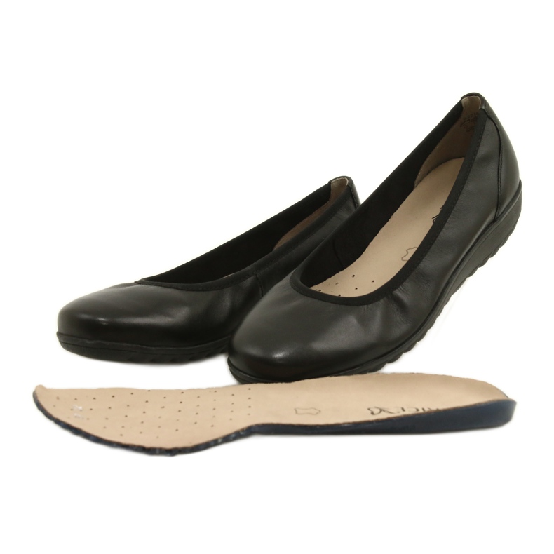 Bailarina Caprice Napa Negra 9-22161-28 negro 9