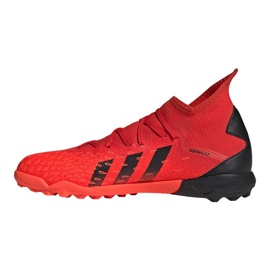 Zapatillas Adidas Predator Freak.3 Tf M FY6311 naranjas y rojos 1