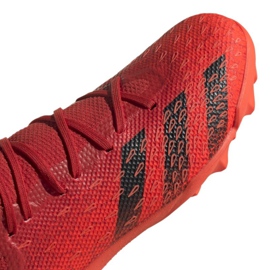 Zapatillas Adidas Predator Freak.3 Tf M FY6311 naranjas y tintos 4