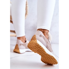 Zapatos Deportivos Clásicos Beige Patrice atado 5