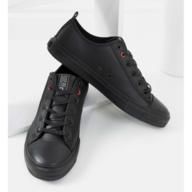 Zapatillas de hombre Big Star Negras JJ174005 negro 3