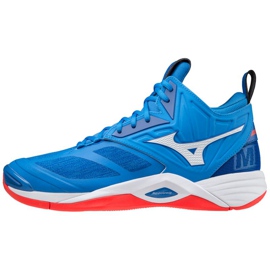 Zapatillas de voleibol Mizuno Wave Momentum 2 Mid M V1GA211724 azul azul 1