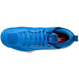Zapatillas de voleibol Mizuno Wave Momentum 2 Mid M V1GA211724 azul azul 3