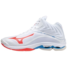 Zapatillas de interior Mizuno Wave Lightning Z6 Mid V1GA200525 blanco blanco 1