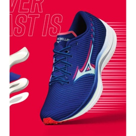 Mizuno Wave Rebellion M J1GC211783 zapatillas de running azul 2