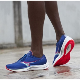 Mizuno Wave Rebellion M J1GC211783 zapatillas de running azul 5