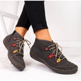 Botas grises aisladas W Rieker 52542-42 5