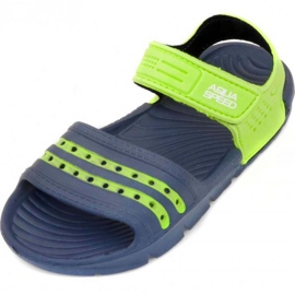Sandalias Aqua-Speed ​​Noli marino verde Niños col.48 azul 2