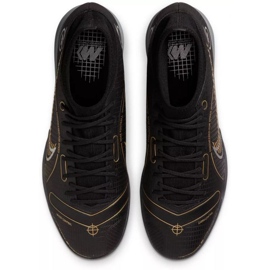 Nike Mercurial Superfly 8 Academy Ic M DJ2875 007 zapatos de fútbol negro negro 1