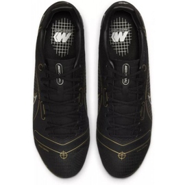 Nike Mercurial Vapor 14 Academy FG / MG M DJ2869 007 zapatos de fútbol negro negro 1