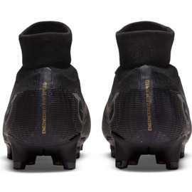 Nike Mercurial Superfly 8 Pro Fg M DJ2848 007 zapatos de fútbol negro negro 3