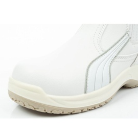 Zapatos de seguridad PUMA Clear Chelsea Mid S2 Src U 63.038.0 blanco 5