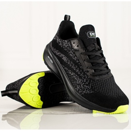 Zapatillas deportivas ligeras DK negro gris 2