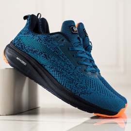 Zapatillas deportivas ligeras DK azul marino azul verde 1