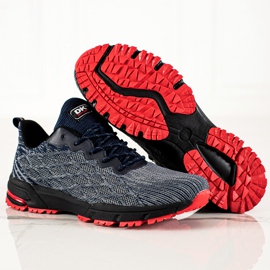 Zapatos de hombre DK azul marino gris 1