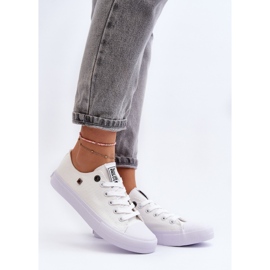 Zapatillas bajas clásicas para mujer Big Star AA274010 Blanco 14