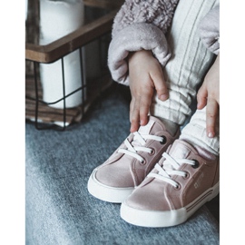 Zapatillas Slip Big Star JJ374166 Rosa claro rosado rosado 19