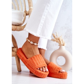 FJ1 Zapatillas En La Plataforma Orange Lilly naranja 5