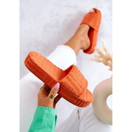 FJ1 Zapatillas En La Plataforma Orange Lilly naranja 6