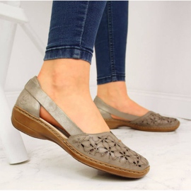 Zapatos calados W Rieker 41356 beige 3
