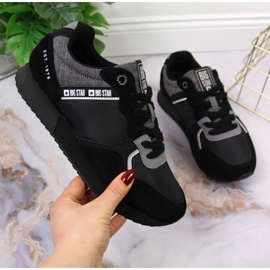 Deportivas de piel Big Star W JJ274284 negro 1