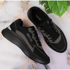 Deportivas negras plataforma Big Star W JJ274989 negro 3