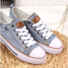 Zapatillas vaqueras American Club W AM653B azul 3