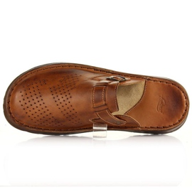 Zapatillas cómodas Łukbut M LUK 951B marrón 3