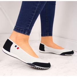 Bailarinas piel calada Filippo W PAW198A blanco 2