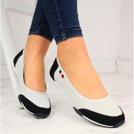 Bailarinas piel calada Filippo W PAW198A blanco 3