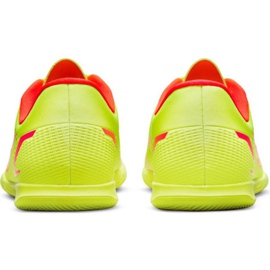 Zapatos de fútbol Nike Mercurial Vapor 14 Club Ic Jr CV0826760 amarillo verde 3