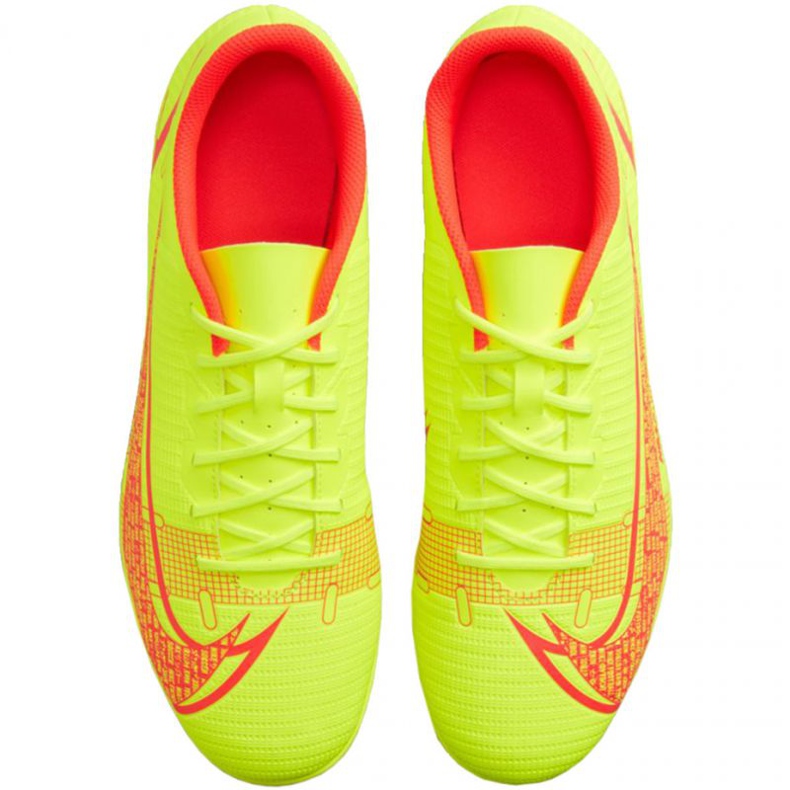 Zapatos de fútbol Nike Mercurial Vapor 14 Club FG / MG M CU5692 760 amarillo amarillo 1