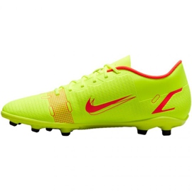 Zapatos de fútbol Nike Mercurial Vapor 14 Club FG / MG M CU5692 760 amarillo amarillo 2