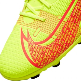 Zapatos de fútbol Nike Mercurial Vapor 14 Club FG / MG M CU5692 760 amarillo amarillo 3