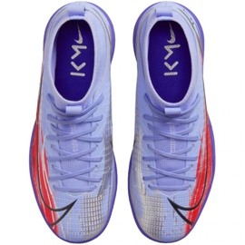 Zapatos de fútbol Nike Mercurial Superfly 8 Academy Ic Jr DB0931 506 rojo, morado rosas y morados 1