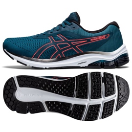 Asics Zapatillas de running Ascis GEL-Pulse 12 M 1011A84-401 negro azul 1